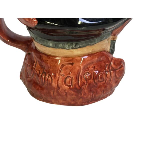 Royal Doulton England 1949 Large 'Sir John Falstaff Toby Jug' Excellent - Picture 6 of 8